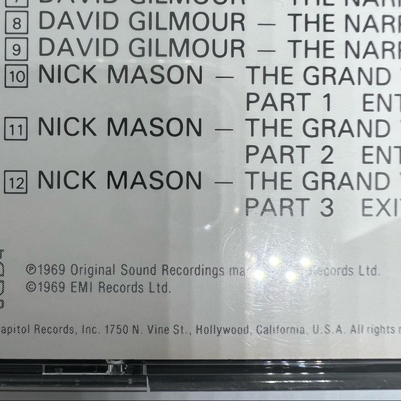 EUC - pink floyd ummagumma CD set - 1987 capitol records – CDPB 7 46405 2 - Picture 6 of 14